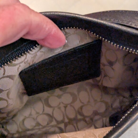 Coach Black Leather Mini Bag - Picture 11 of 11